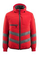 MASCOT-Warnschutz-Thermojacke, Dartford,  115 g/m, rot/dunkelanthrazit