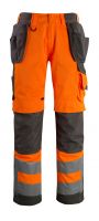 MASCOT-Warnschutzbundhose, Wigan,  76 cm, 290 g/m, orange/dunkelanthrazit