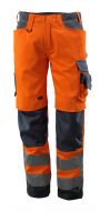 MASCOT-Warnschutzbundhose, Kendal,  76 cm, 290 g/m, orange/schwarzblau