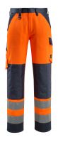 MASCOT-Warnschutz-Bundhose, Maitland,  76 cm, 285 g/m², orange/schwarzblau