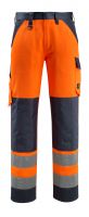 MASCOT-Warnschutz-Bundhose, Maitland,  90 cm, 285 g/m, orange/schwarzblau