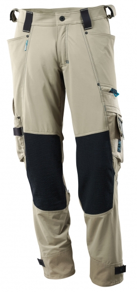 MASCOT-Arbeitshose, Lg. 76 cm, 240 g/m, hellkhaki