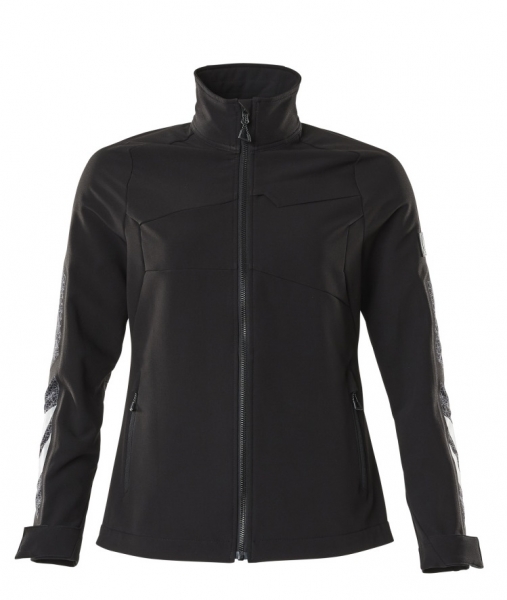 MASCOT-Damen-Softshell-Arbeitsjacke, 260 g/m², schwarz