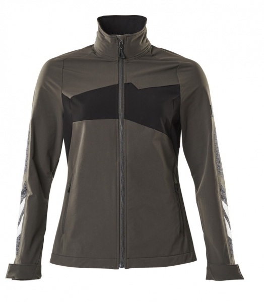 MASCOT-Damen-Softshell-Arbeitsjacke, 260 g/m², dunkelanthrazit/schwarz