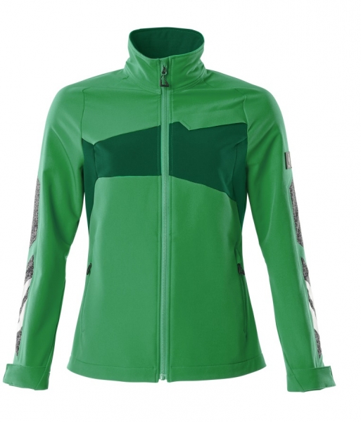 MASCOT-Damen-Softshell-Arbeitsjacke, 260 g/m², grasgrün/grün