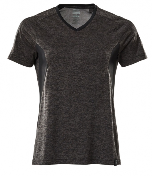 MASCOT-Damen-T-Shirt, 150 g/m, dunkelanthrazit/schwarz