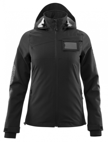 MASCOT-Damen Hard Shell Jacke, 210, g/m², schwarz