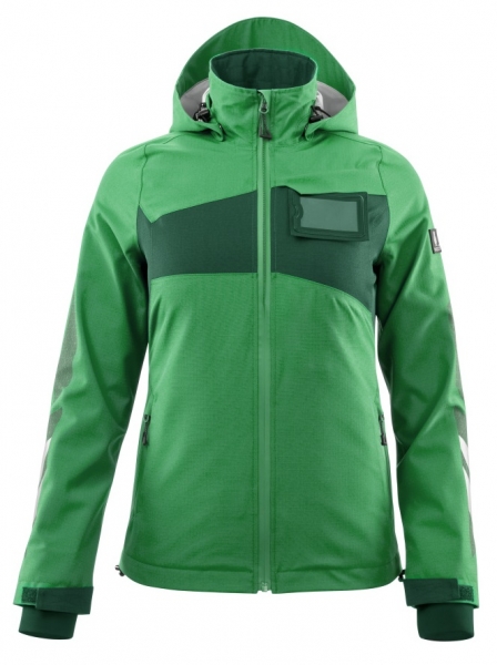 MASCOT-Damen Hard Shell Jacke, 210, g/m², grasgrün/grün