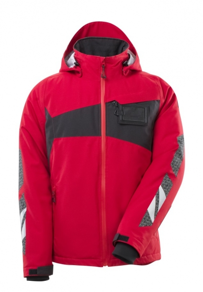 MASCOT-Winterjacke, 210 g/m², verkehrsrot/schwarz