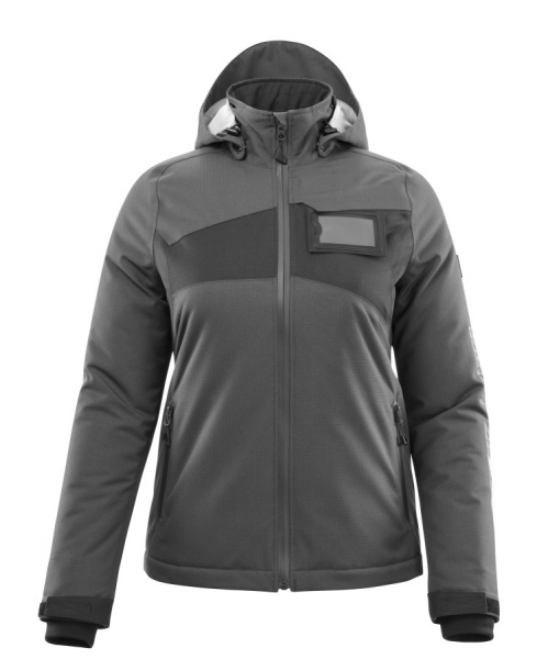 MASCOT-Damen Winterjacke, 210 g/m², dunkelanthrazit/schwarz