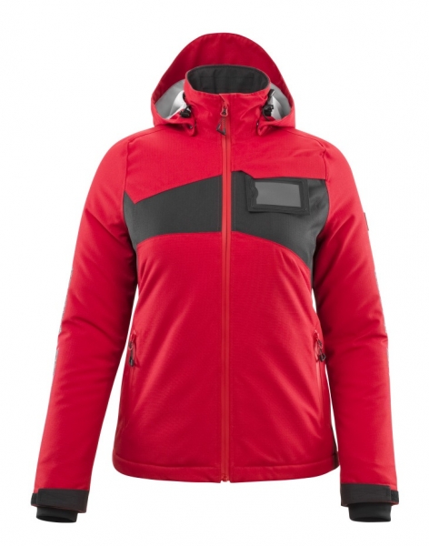 MASCOT-Damen Winterjacke, 210 g/m², verkehrsrot/schwarz