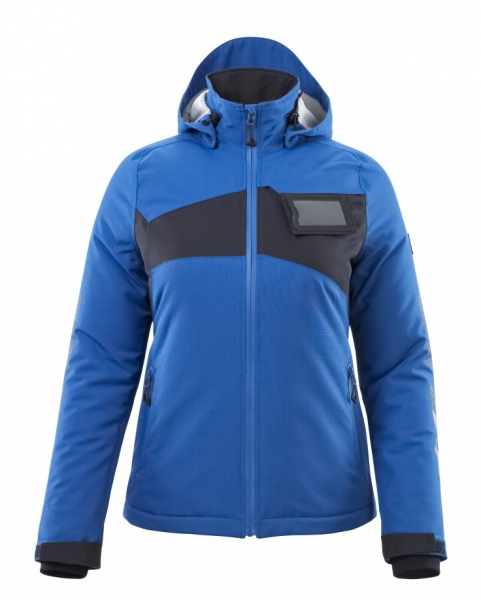 MASCOT-Damen Winterjacke, 210 g/m², azurblau/schwarzblau
