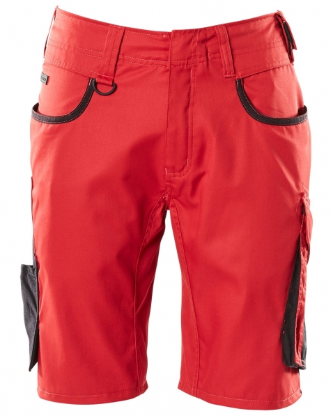 MASCOT-Shorts, 205 g/m, rot/schwarz
