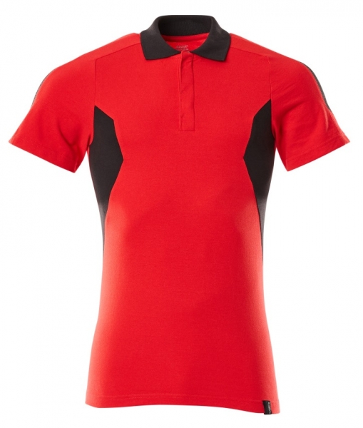 MASCOT-Polo-Shirt, 180 g/m, verkehrsrot/schwarz