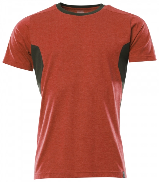 MASCOT-Damen-T-Shirt, 195 g/m, verkehrsrot/schwarz