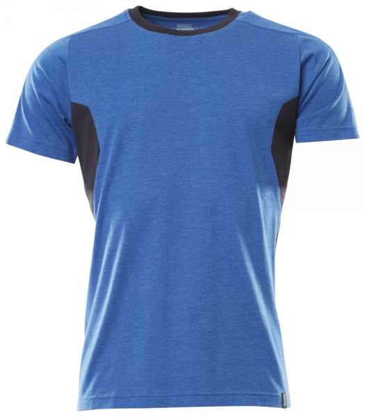 MASCOT-Damen-T-Shirt, 195 g/m, azurblau/schwarzblau