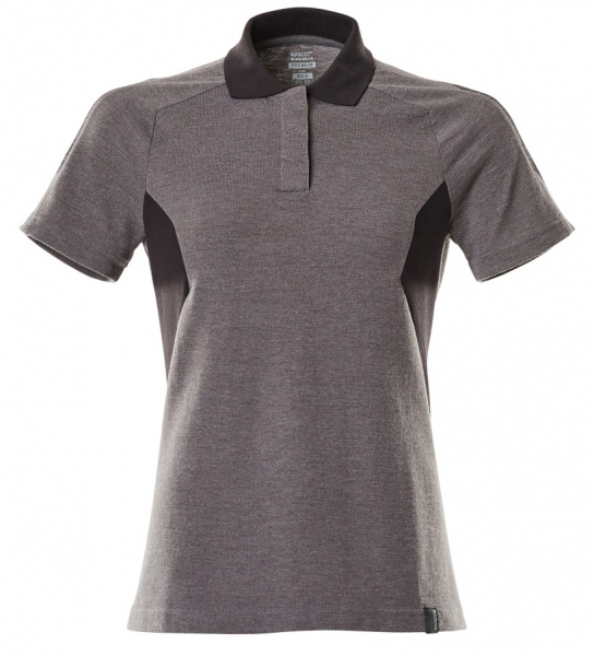 MASCOT-Damen Polo-Shirt, 180 g/m, dunkelanthrazit/schwarz