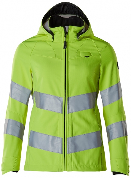MASCOT-Warnschutz-Damen-Soft-Shell-Jacke, 360 g/m², warngelb