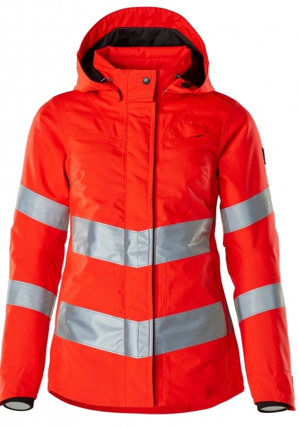 MASCOT-Warnschutz-Damen-Winterjacke, 210 g/m, warnrot