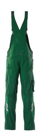 CORDURA�Latzhose mit Knietaschen, Gr�n