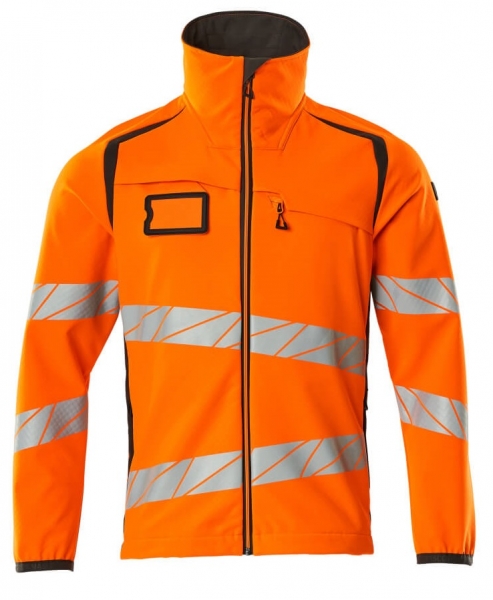 MASCOT-Warnschutz-Soft Shell Jacke, ACCELERATE SAFE, warnorange/dunkelanthrazit