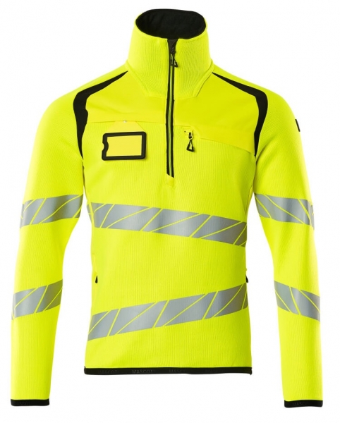 MASCOT-Warnschutz-Strickpullover, ACCELERATE SAFE, warngelb/schwarz