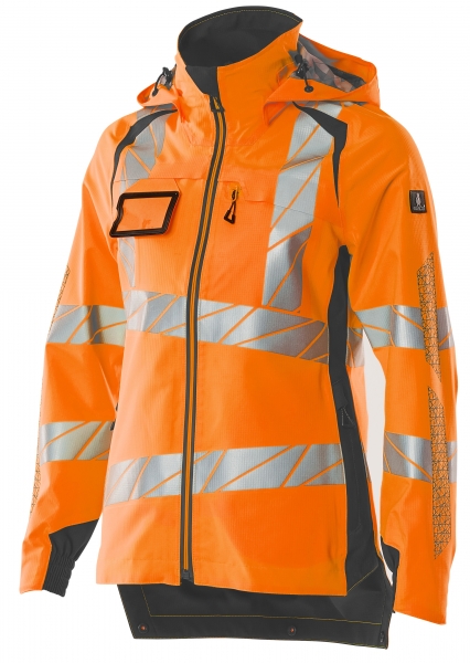 MASCOT-Warnschutz-Damen Hard Shell Jacke, ACCELERATE SAFE, warnorange/dunkelanthrazit