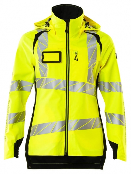 MASCOT-Warnschutz-Damen Hard Shell Jacke, ACCELERATE SAFE, warngelb/schwarz