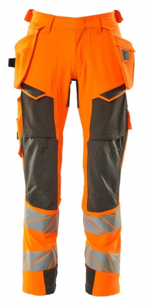 MASCOT-Warnschutz-Bundhose, ACCELERATE SAFE, 76 cm, warnorange/dunkelanthrazit