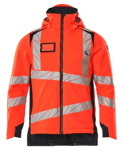 MASCOT-Warnschutz-Winterjacke, ACCELERATE SAFE, warnrot/schwarzblau