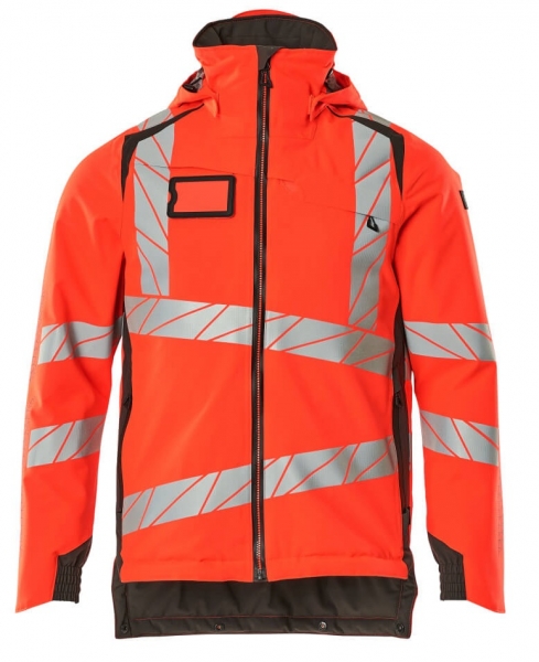 MASCOT-Warnschutz-Winterjacke, ACCELERATE SAFE, warnrot/dunkelanthrazit