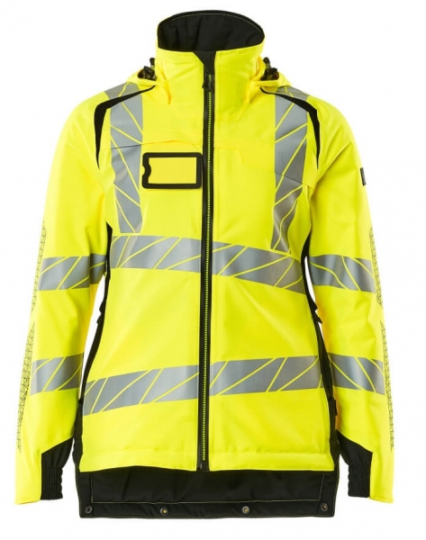 MASCOT-Warnschutz-Damen-Winterjacke, ACCELERATE SAFE, warngelb/schwarz