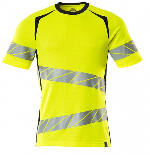 MASCOT-Warnschutz-T-Shirt, ACCELERATE SAFE, warngelb/schwarzblau