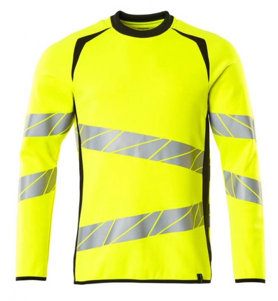 MASCOT-Warnschutz-Sweatshirt, ACCELERATE SAFE, warngelb/schwarz