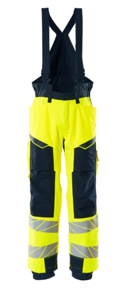MASCOT-Warnschutz-Winterhose, ACCELERATE SAFE, warngelb/schwarzblau