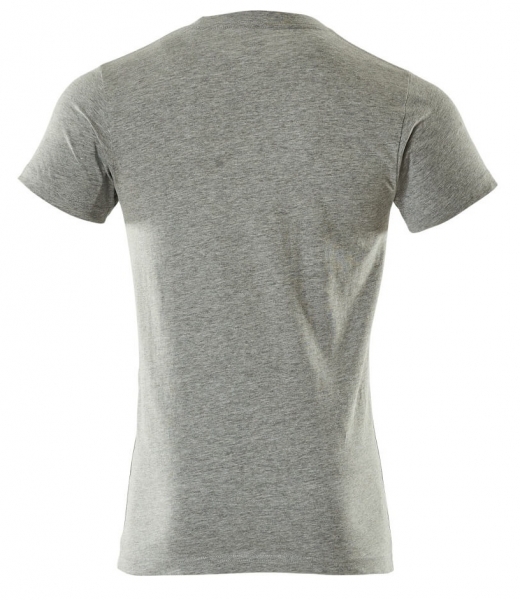 MASCOT-T-Shirt mit Druck, ACCELERATE SAFE, grau-meliert/warnorange