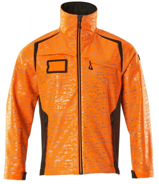 MASCOT-Softshell Jacke, ACCELERATE SAFE, high vis orange/dunkelanthrazit