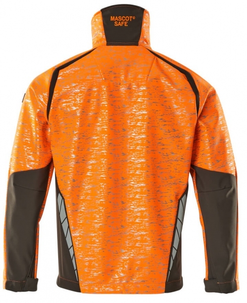 MASCOT-Softshell Jacke, ACCELERATE SAFE, high vis orange/dunkelanthrazit