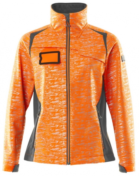 MASCOT-Damen Warnschutz-Softshell Jacke, ACCELERATE SAFE, high vis orange/dunkelanthrazit