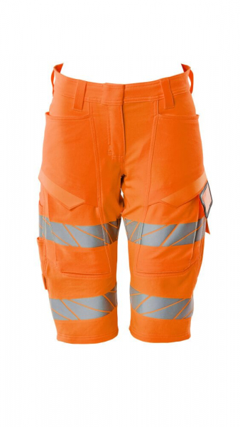 MASCOT- Warnschutz-Damenshorts, Diamond, ACCELERATE SAFE, 205 g/m², orange