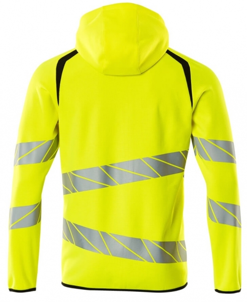 MASCOT-Warnschutz-Kapuzensweatshirt, ACCELERATE SAFE, high vis gelb/schwarz