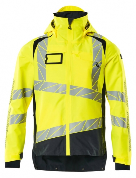 MASCOT-Warnschutz-Hard Shell Jacke, ACCELERATE SAFE, high vis gelb/schwarz