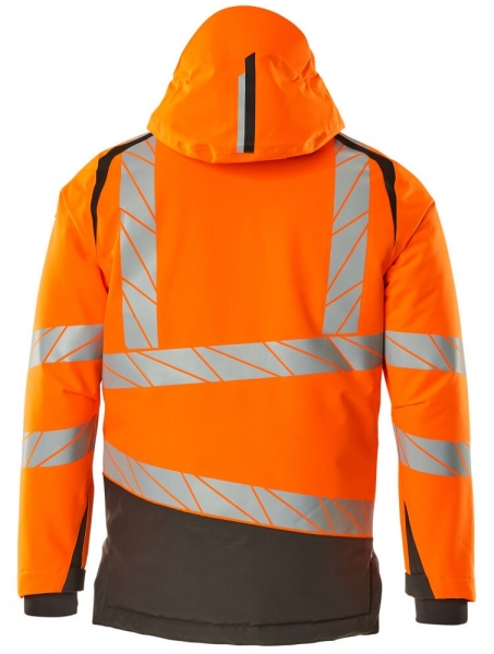 MASCOT-Warnschutz-Winterjacke, ACCELERATE SAFE, high vis orange/dunkelanthrazit