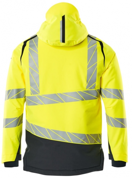 MASCOT-Warnschutz-Winterjacke, ACCELERATE SAFE, high vis gelb/schwarzblau