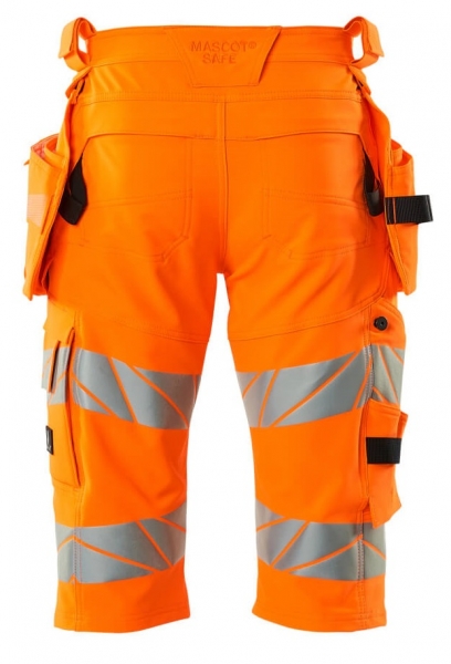 MASCOT-Warnschutz-Shorts, lang, ACCELERATE SAFE, high vis orange