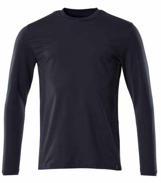 MASCOT-T-Shirt, langarm, schwarzblau