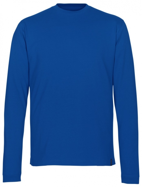 MASCOT-T-Shirt, langarm, azurblau