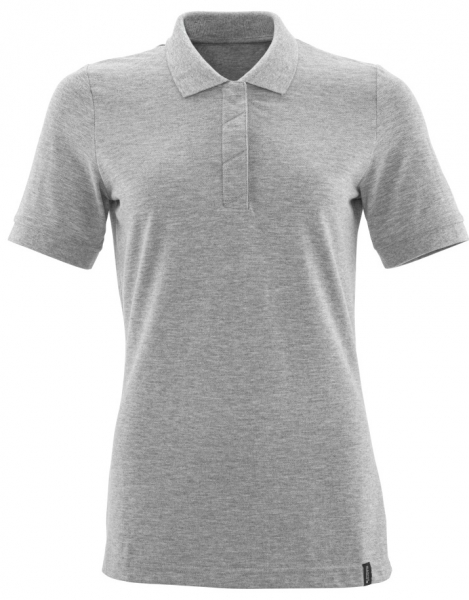 MASCOT-Damen-Polo-Shirt, grau-meliert