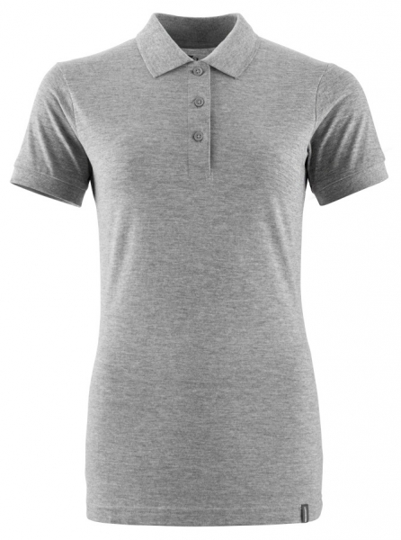 MASCOT-Damen-Polo-Shirt, grau-meliert