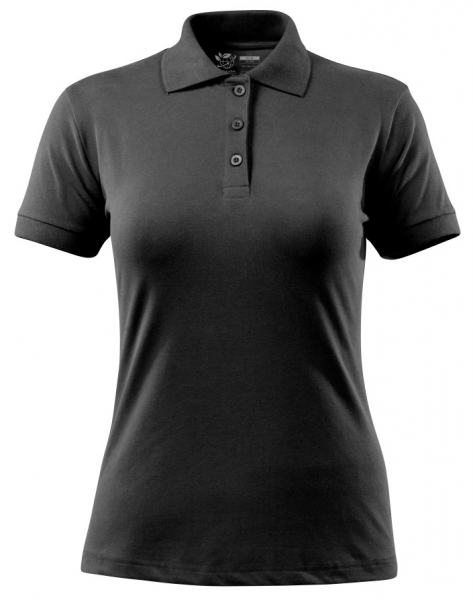 MASCOT-Damen-Polo-Shirt, vollschwarz